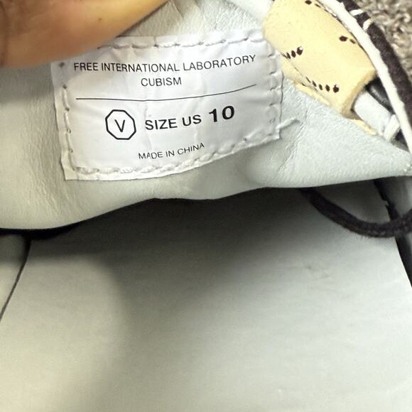 Visvim SKAGWAY LO Men’s Size 10 Black Platform Fashion Sneakers Shoes Excellent - Picture 7 of 10